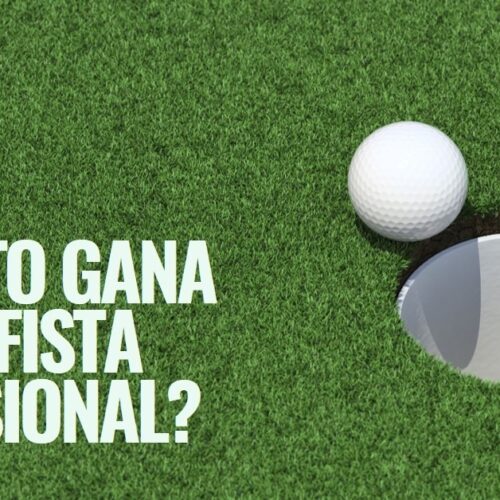 ¿Cuánto gana un golfista profesional?